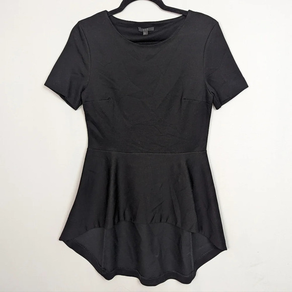 COS Collection Of Style S High Low Peplum Top Blouse Lyocell Stretch Minimalist - Picture 1 of 7